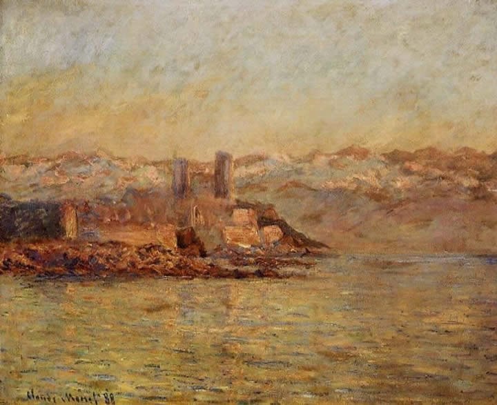 Claude Monet Antibes and the Maritime Alps